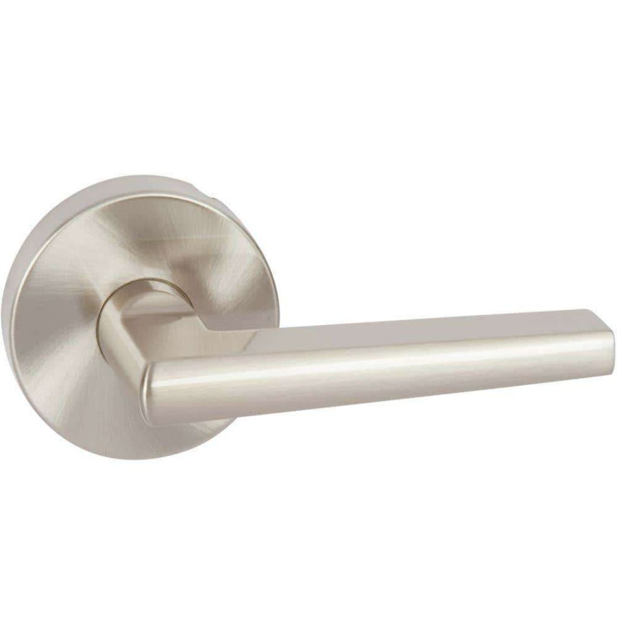 Door Hardware * | Delaney Hardware Contemporary Collection Vida Satin Nickel Dummy Door Lever