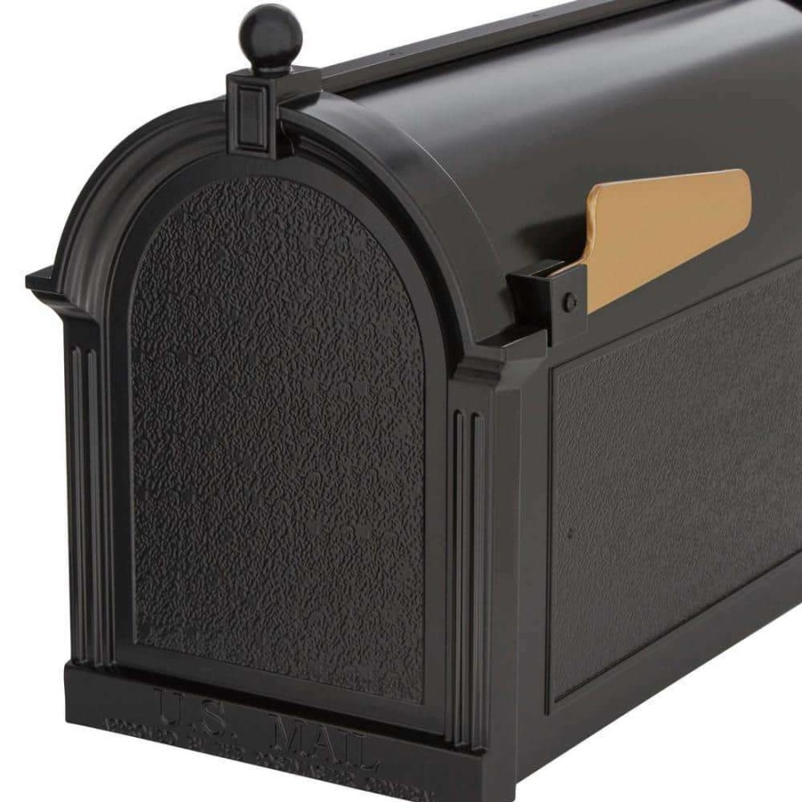 Mailboxes * | Whitehall Products Streetside Mailbox In Black