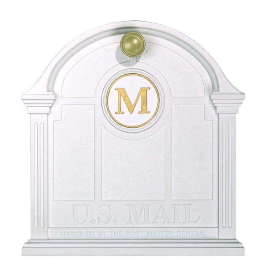 Mailboxes * | Whitehall Products Personalized Bronze Front Door Monogram